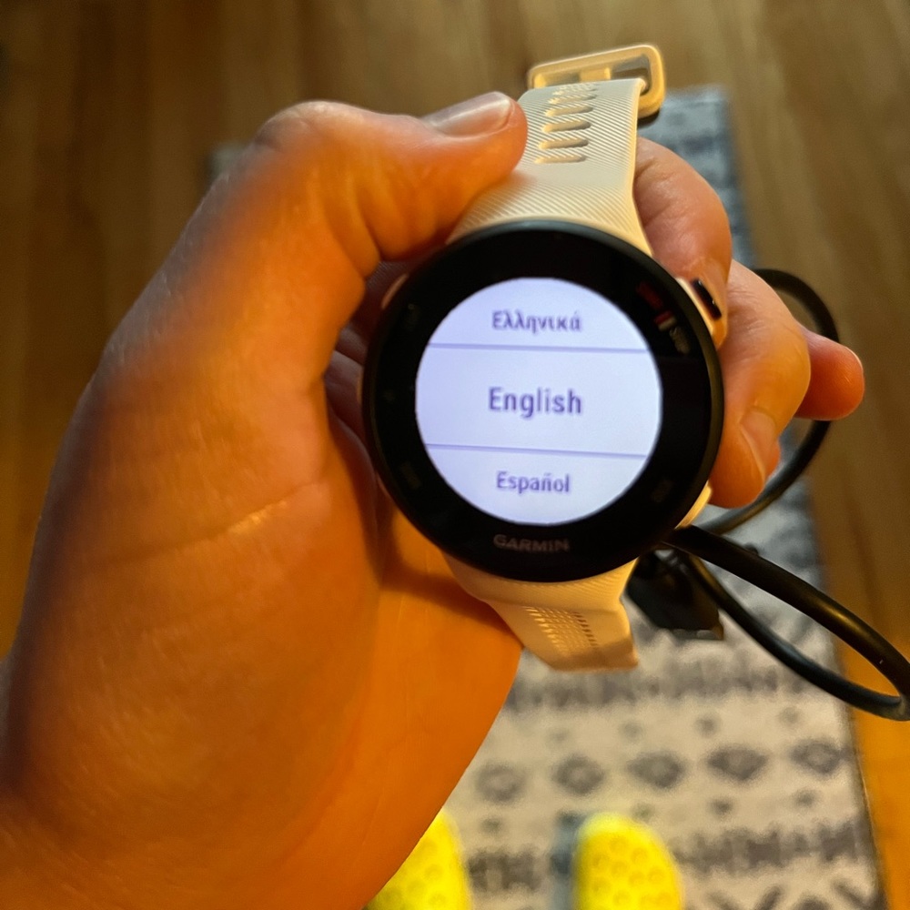 GARMIN Forerunner 45s smartwatch like new